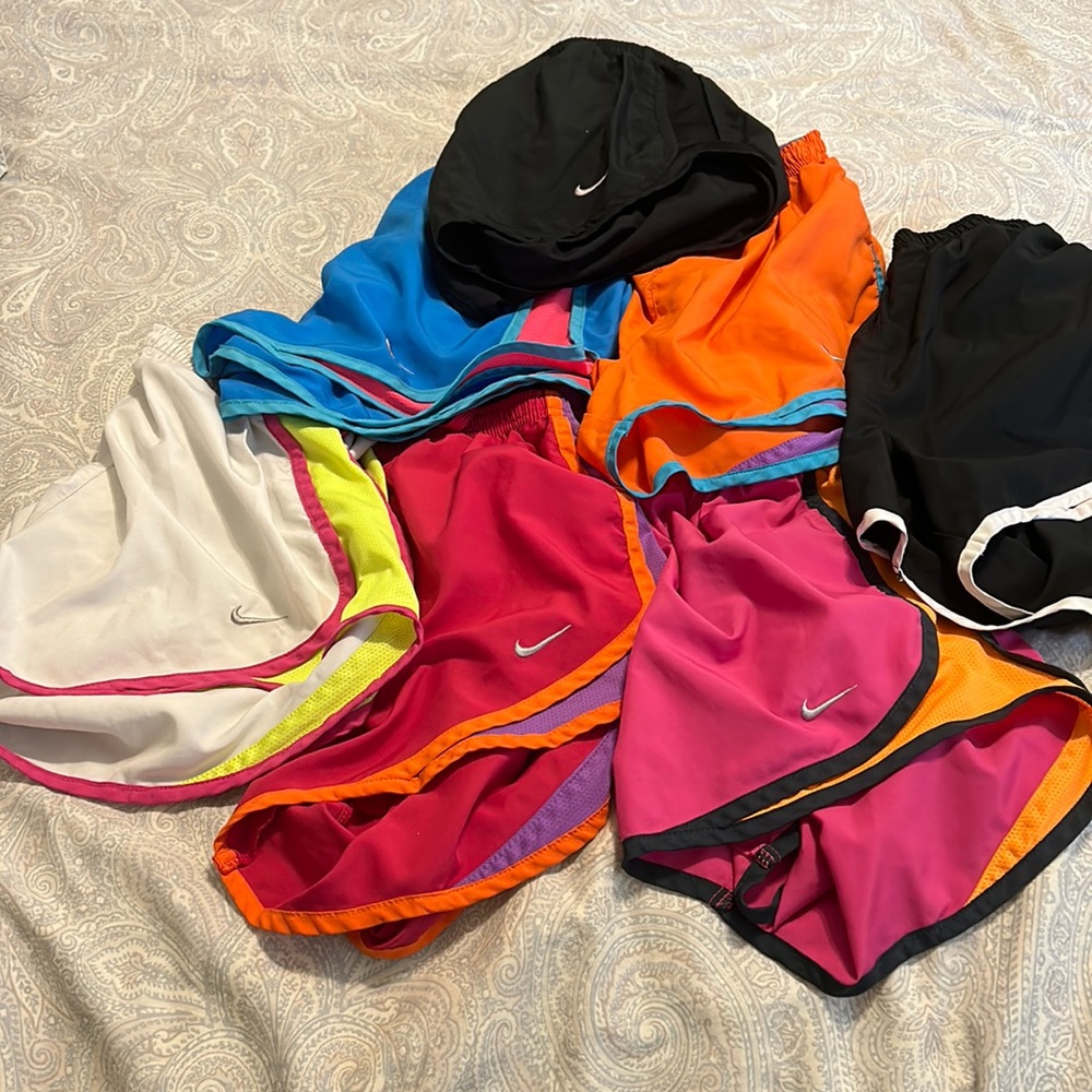 Nike running shorts (8 pair)